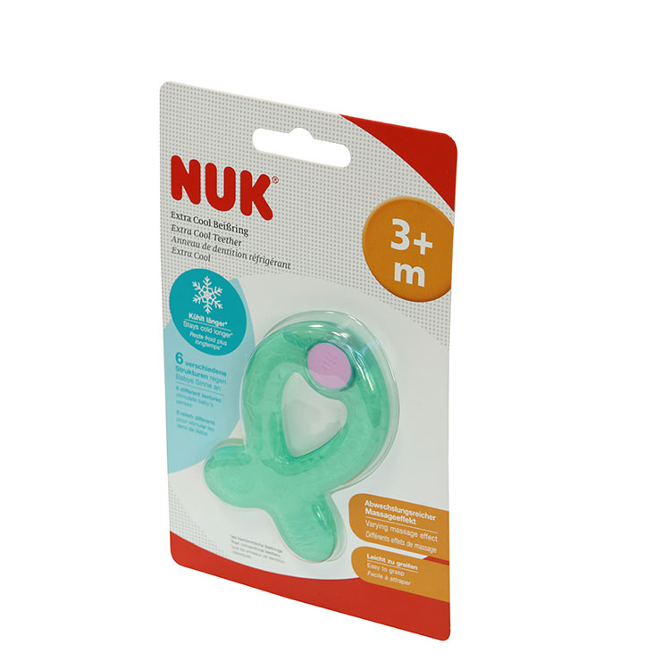 Silicone teether masticato giocattolo da bambino che scuote